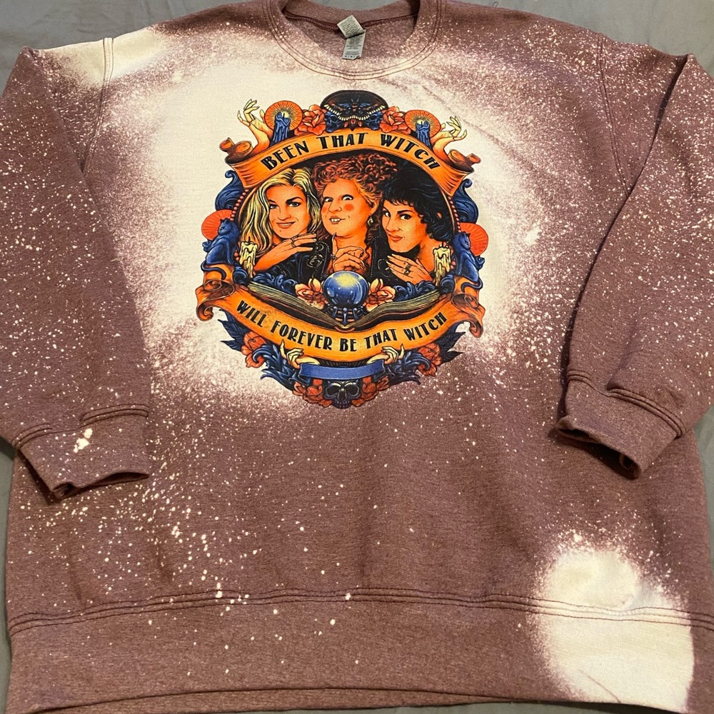 Bleached hocus pocus graphic sweatshirt- NWOT